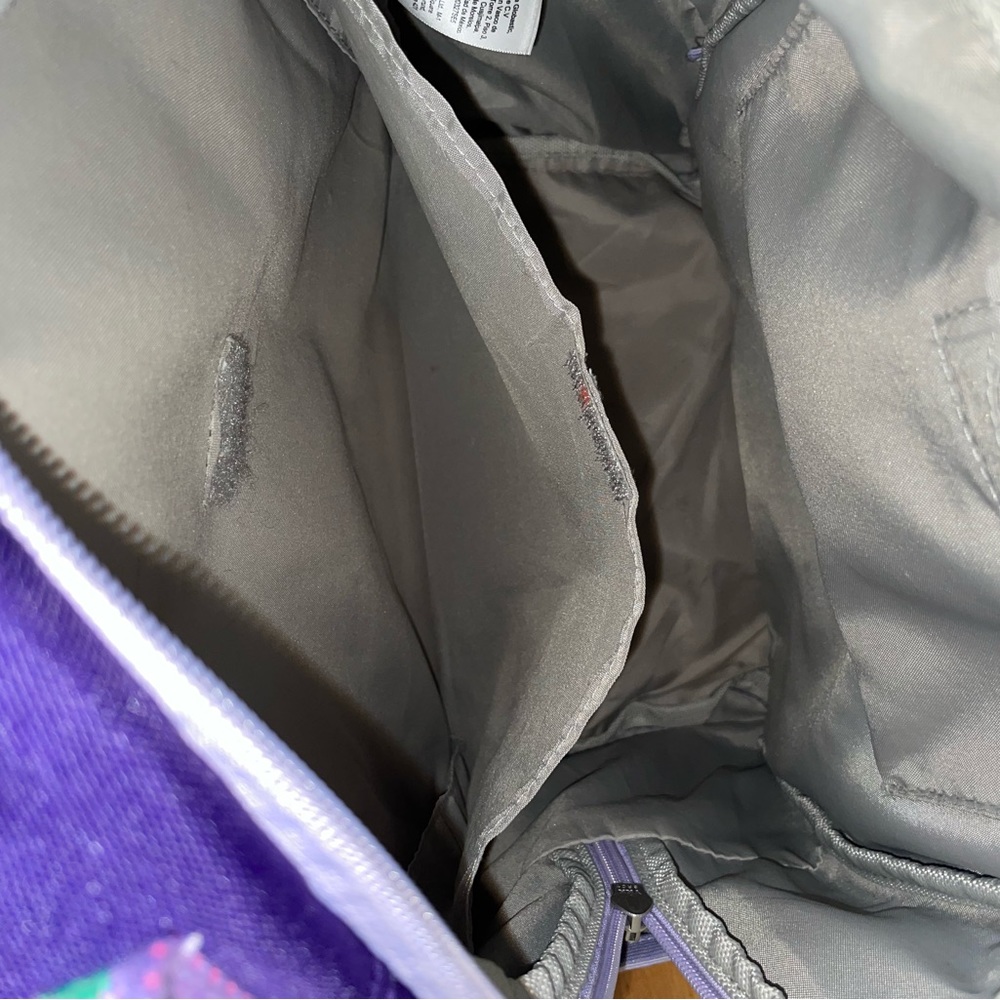 Mackenzie Rainbow Galaxy Heart backpack Lunch Bag Set - Picture 10 of 16